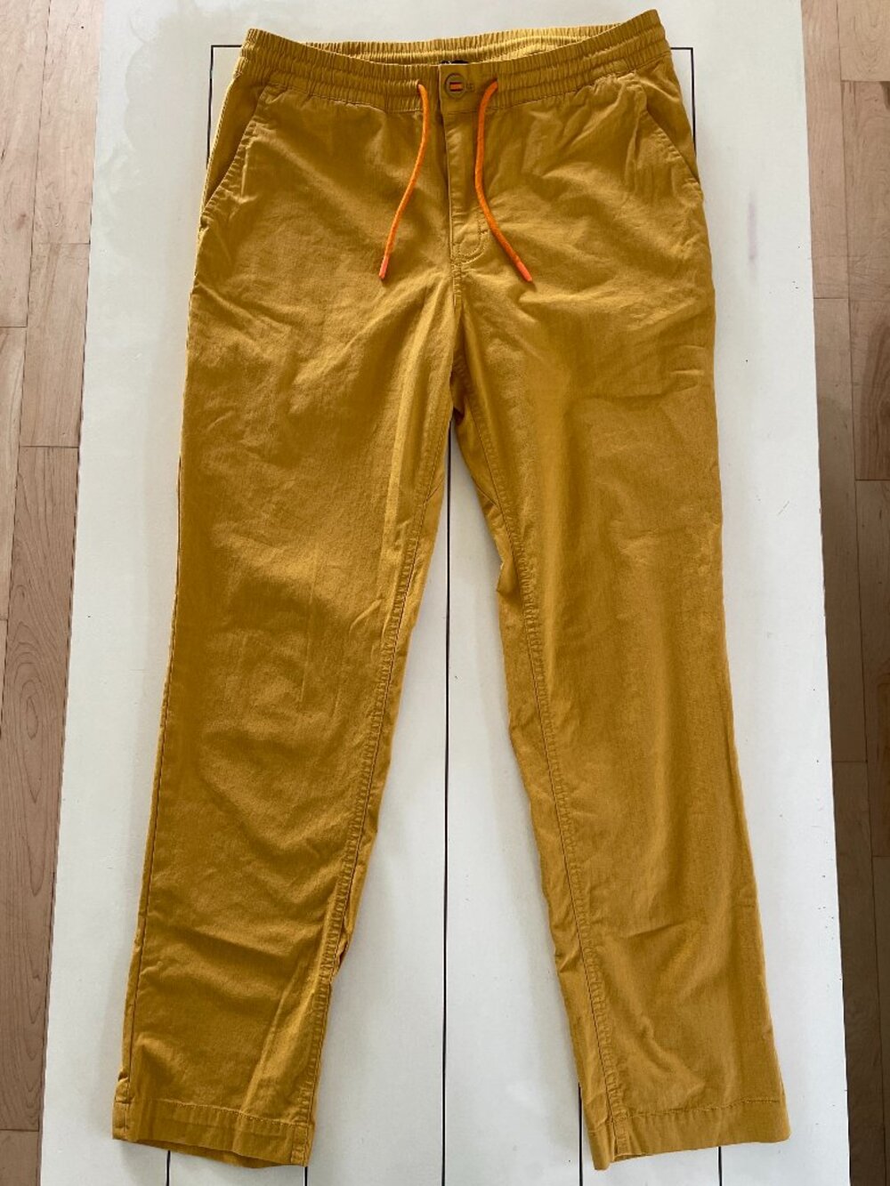 Cotopaxi Salto Ripstop Pants - Mens Medium, Yellow Outdoor Hiking Pant, Stretch